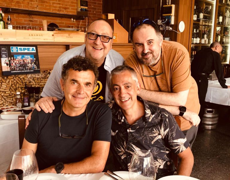 The LCA team smiling together