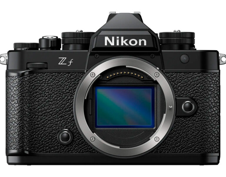 Nikon Zf on a white background