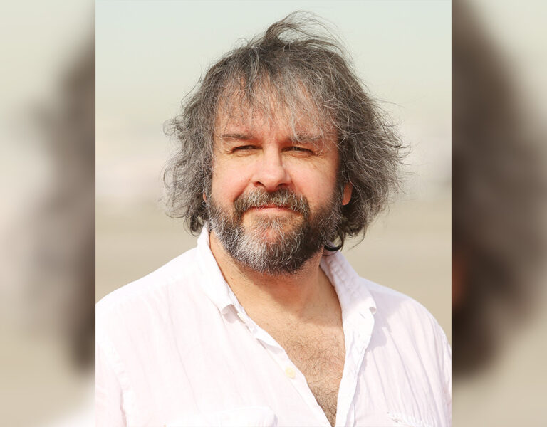 Jackson looking into camera