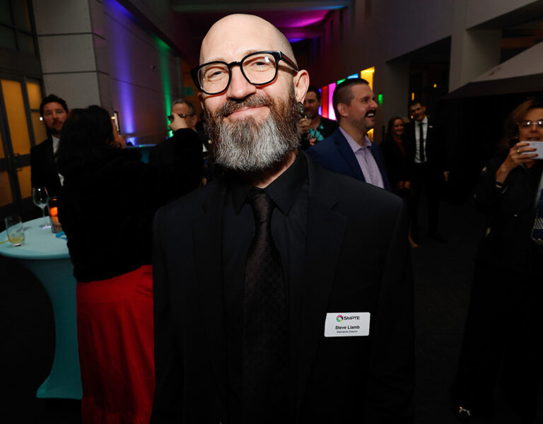 Steve LLamb smiling into camera